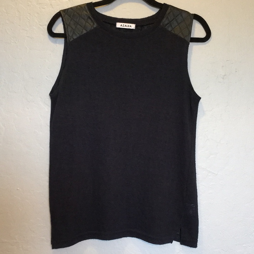 Super Soft, Quilted Shoulder Patch Tank